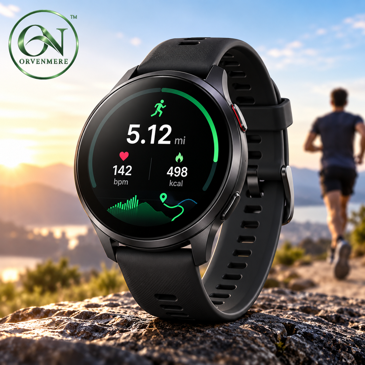 orvenmere™ Summit Pro Fitness Smartwatch