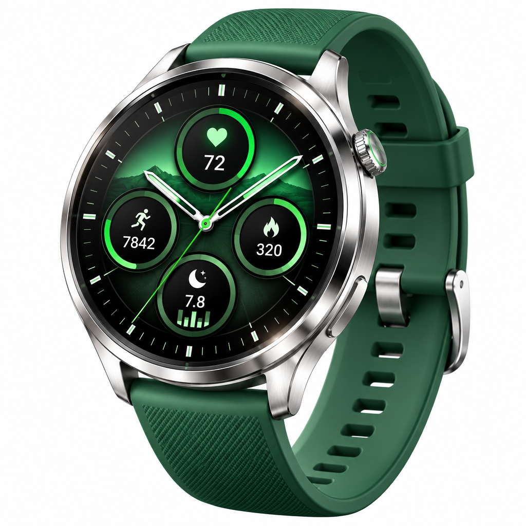 orvenmere™ Evergreen Wellness Smartwatch
