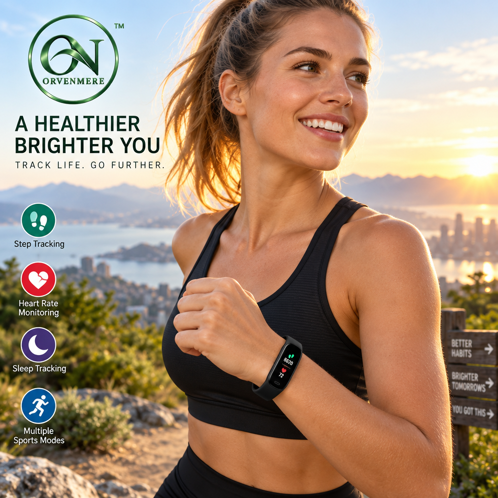 orvenmere™ MoveFit Daily Fitness Tracker