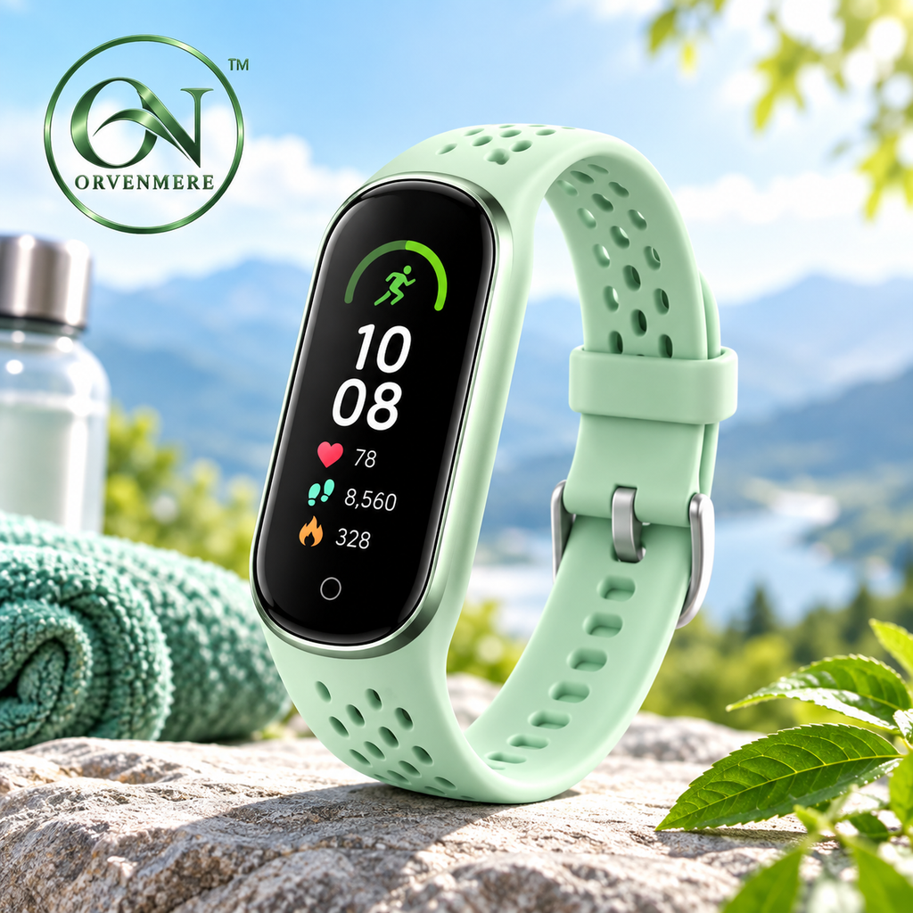 orvenmere™ FreshMove Mint Fitness Band