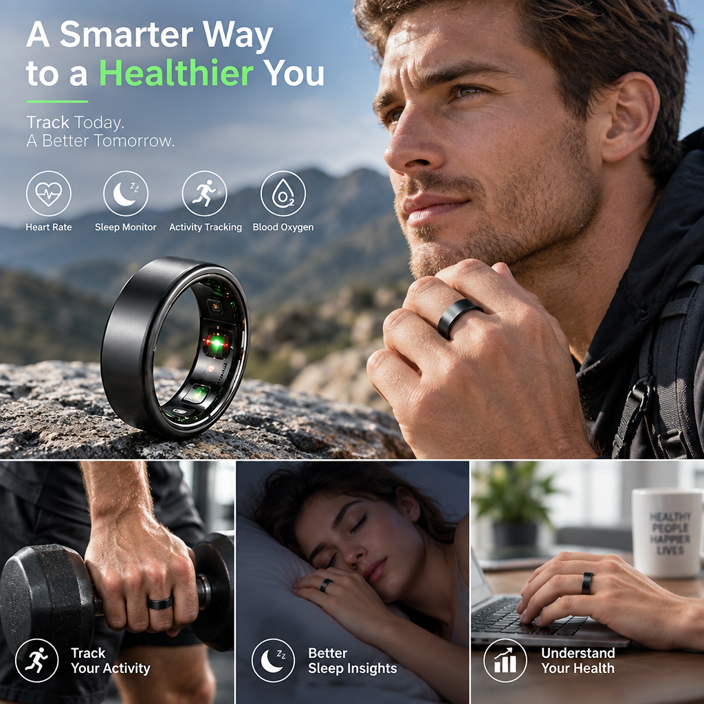 orvenmere™ Stealth Core Smart Ring
