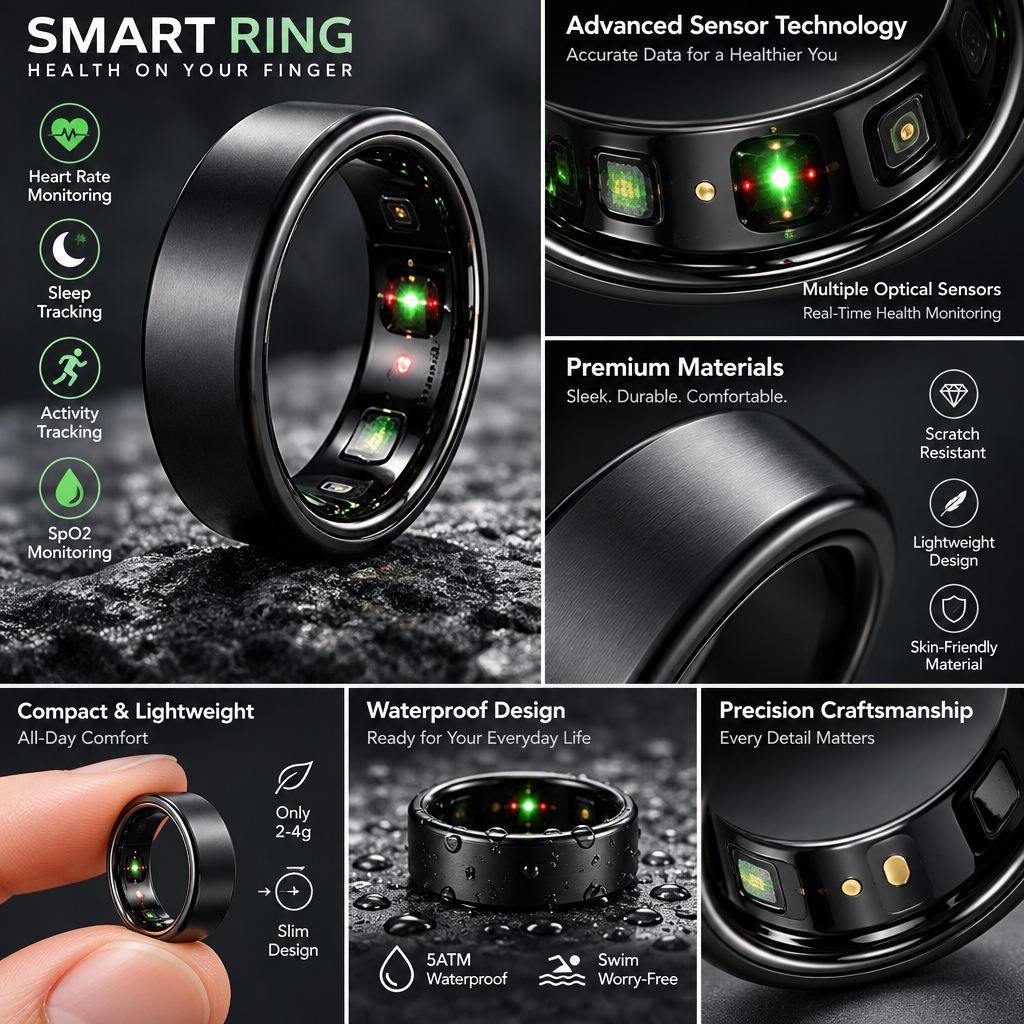 orvenmere™ Stealth Core Smart Ring