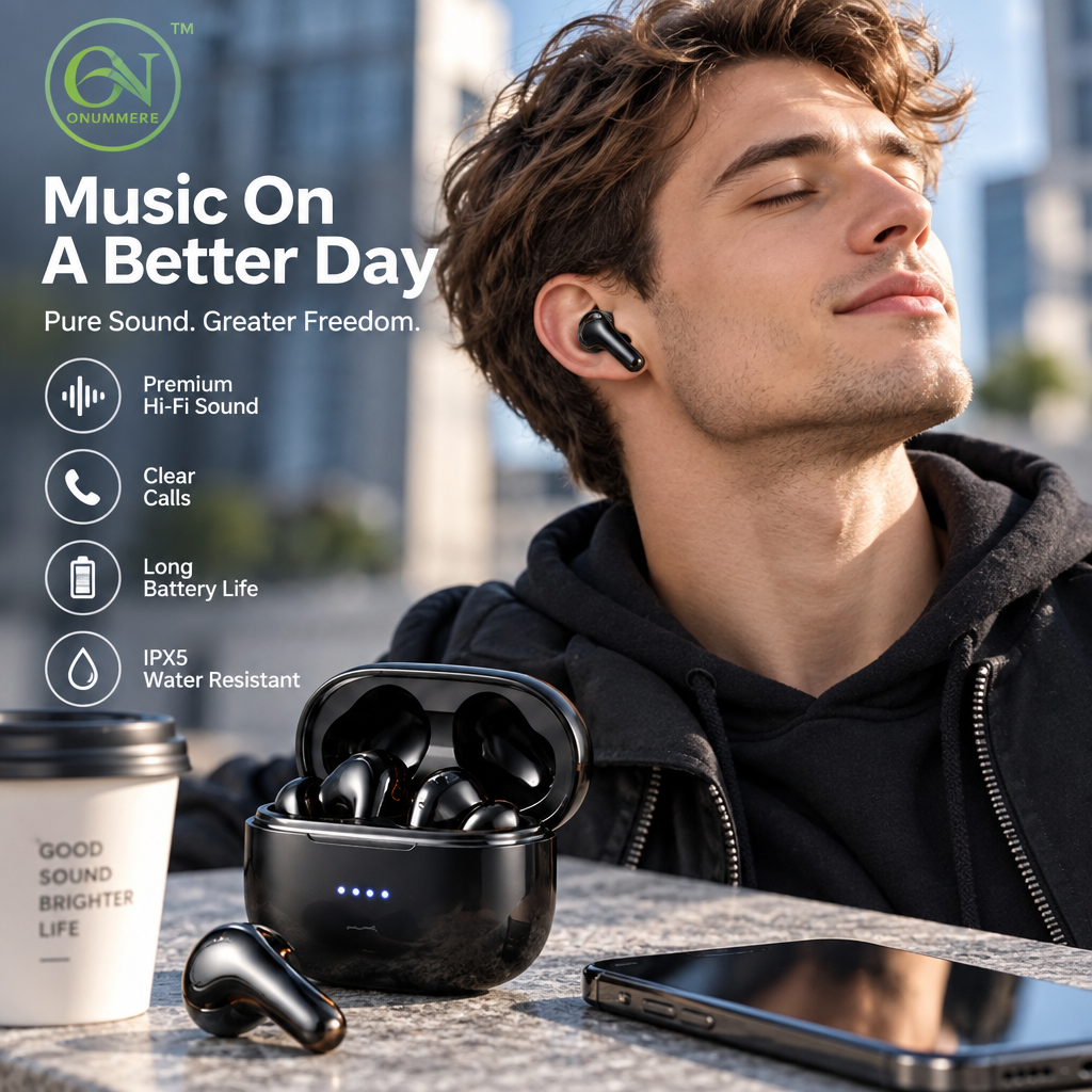 orvenmere™ PulsePods True Wireless Sport Earbuds