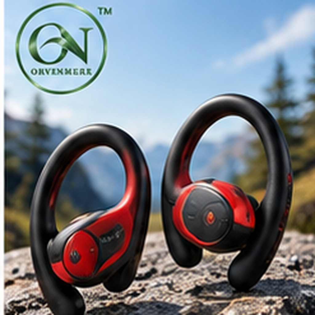orvenmere™ SprintLoop Red Sport Earbuds